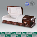 Funeral Services cercueil ouvert enterrement LUXES cercueil en bois Cameo